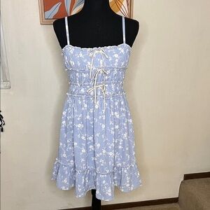 Jessica Simpson Floral Bows Mini Dress Size M NEW